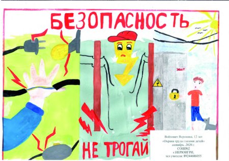 Охрана труда глазами детей