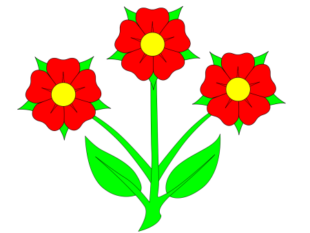 Цветы для детей