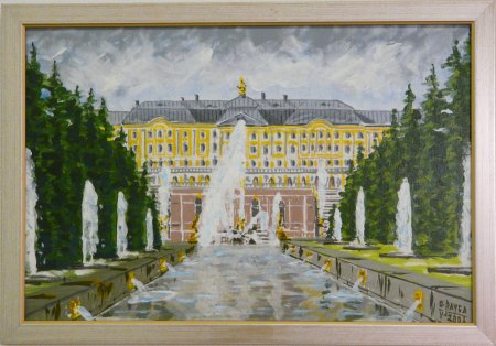 Петергоф большой Каскад Бенуа