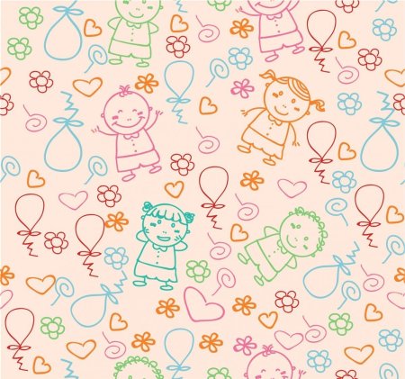 Бумага для скрапбукинга детская тематика