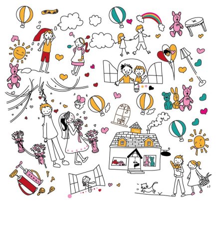 Векторные иллюстрации детские