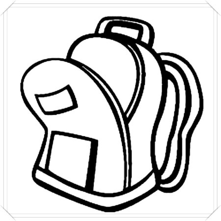 Рюкзак трафарет для детей
