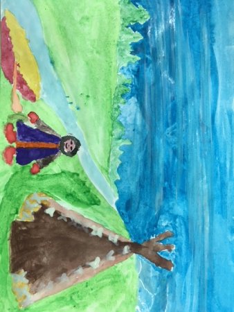 Рисунки родного края природа Сургут