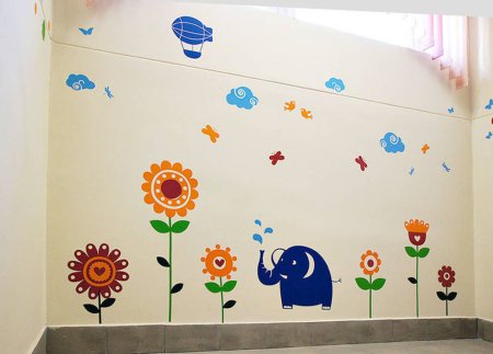 Украшение стен в ДОУ