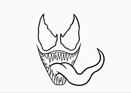 Рисунки Венома легкие