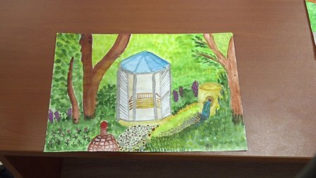 Родник рисунок