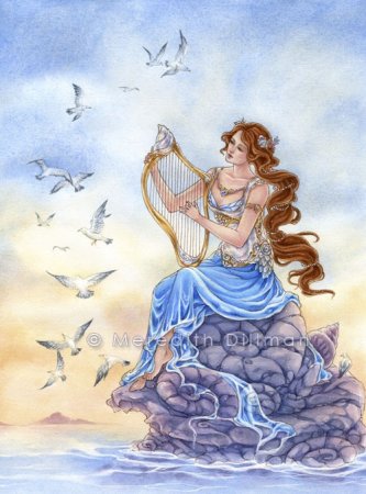 Дебюсси сирены иллюстрация