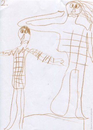 Детские рисунки людей