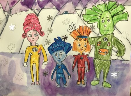 Иллюстрация на тему Фиксики