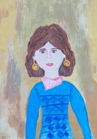 Портрет мамы