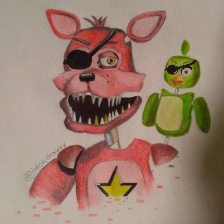 Рисование FNAF 9