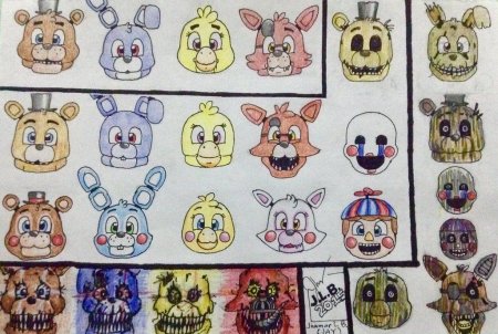 Рисунки ФНАФ