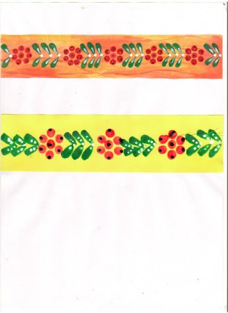 Растительный орнамент в Плоске