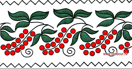 Узор в полосе