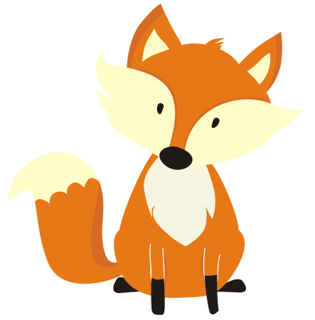 Лиса мультяшная