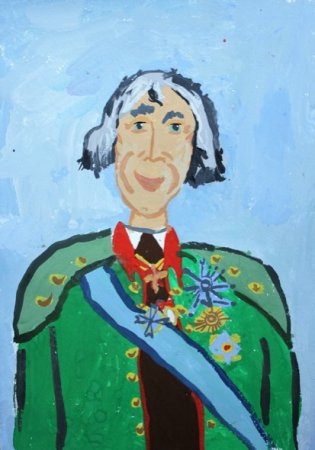 Рисунок Суворова детский