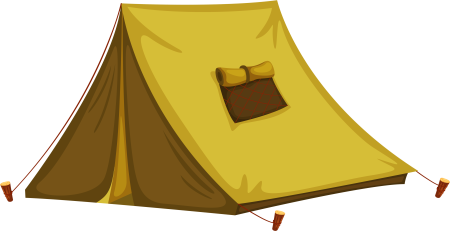 Tent / Tent / – палатка vector