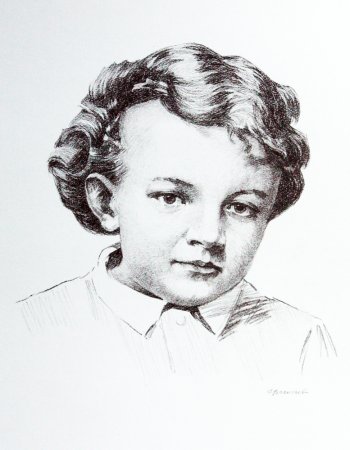 Володя Ульянов в детстве