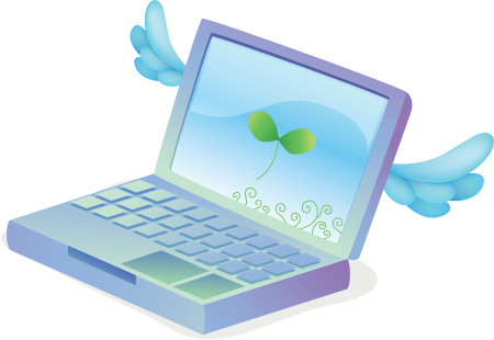 Ноутбук мультяшный