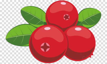 Нарисовать клюкву