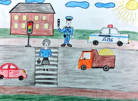 Рисунок ГИБДД