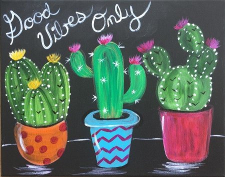 Рисование Кактус