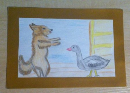 Рисунки детей к рассказу каштанка