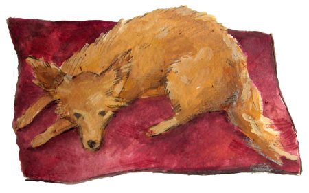 Иллюстрация к рассказу каштанка