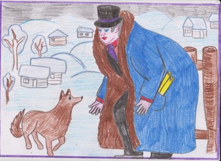 Иллюстрация к Чехову каштанка дети