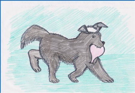 Рисунок к сказке каштанка а.п.Чехов