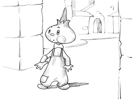 Чиполлино рисунок для детей