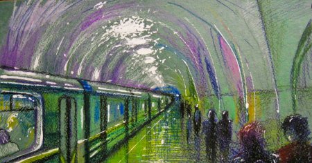 Московское метро картины