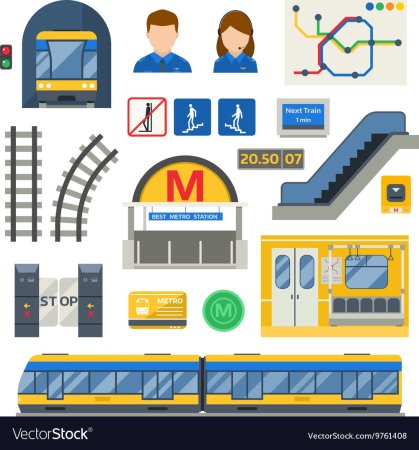 Метро мультяшное