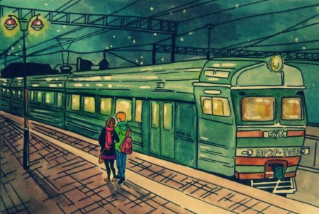 Раскраска метро