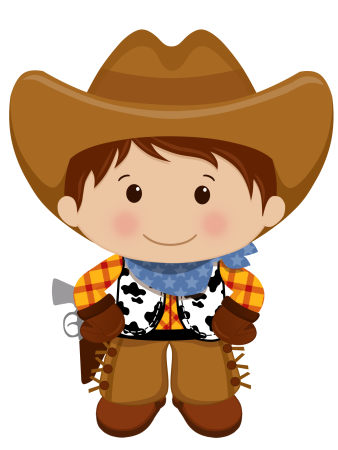 Ковбой мультяшный