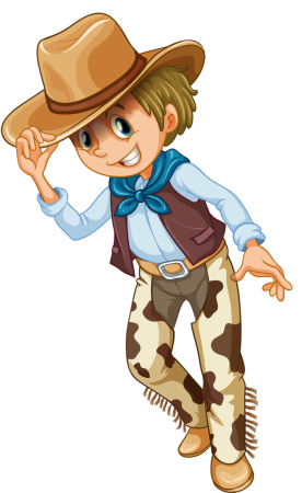 Ковбой мультяшный