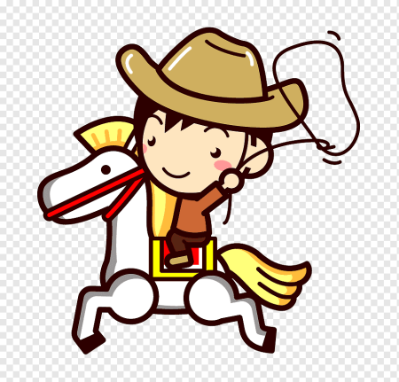 Ковбой нарисованный