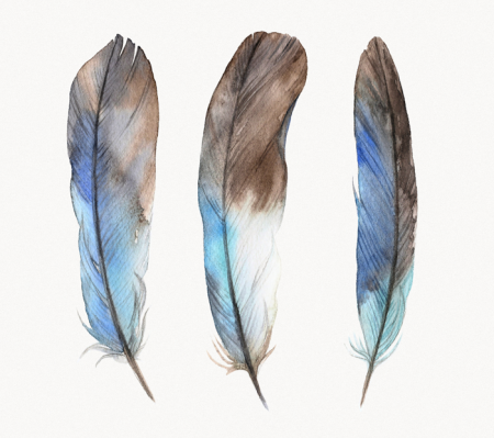 Нарисовать перо