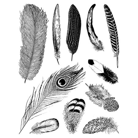 Нарисовать перо