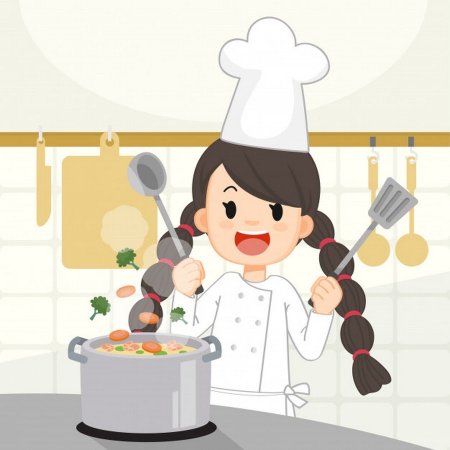 Повар мультяшный