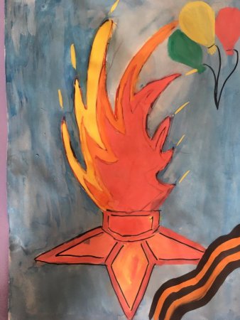 Рисунок ко Дню Победы