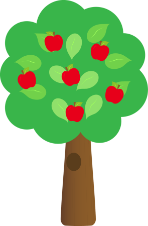 Фруктовые деревья для дошкольников