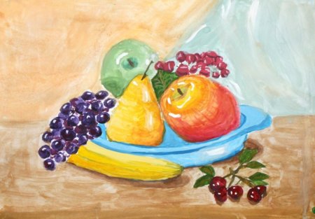 Рисование с натуры для детей