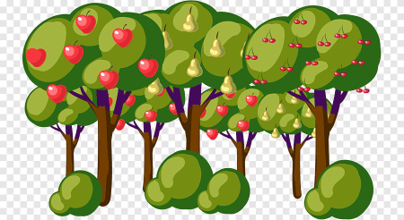 Яблоня раскраска