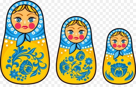 Матрешки разной величины
