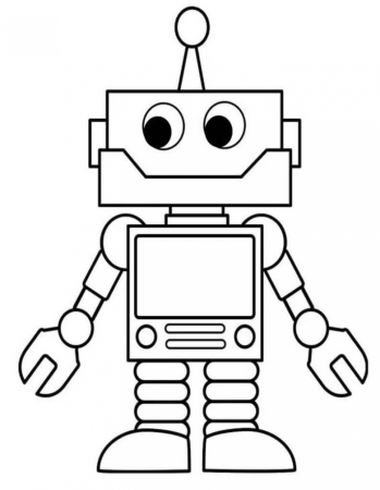Детский рисунок робот (50 фото)