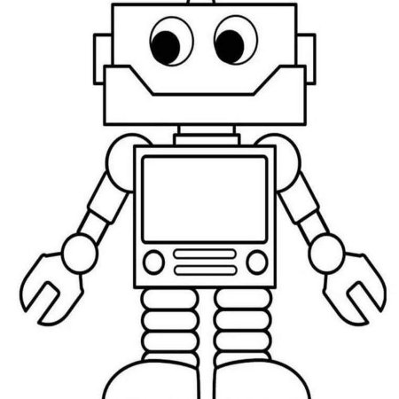 Разноцветные роботы