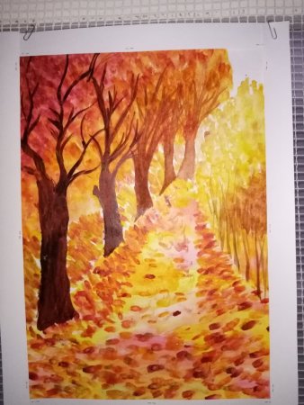 Нарисовать осенний вальс