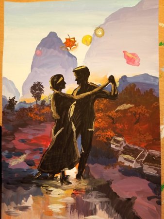 Осенний вальс картинки рисунки для конкурса