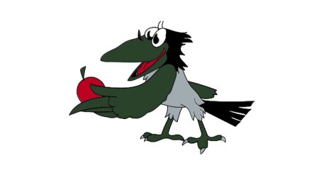 Сказочная ворона